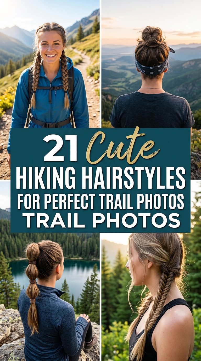 21 Cute Hiking Hairstyles for Perfect Trail Photos