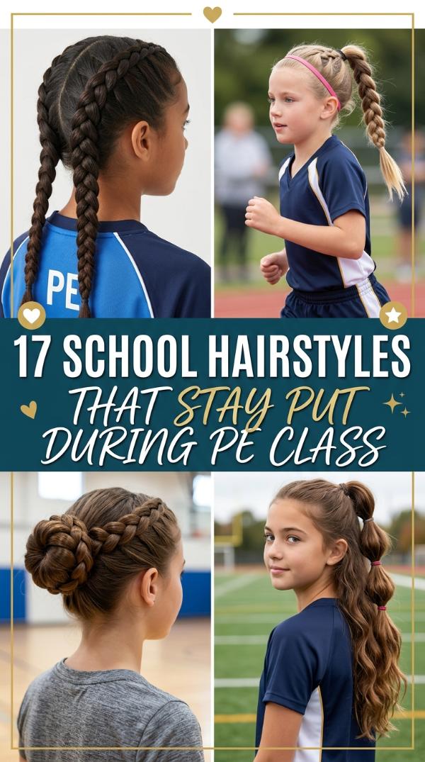 17 School hairstyles that stay put during PE class