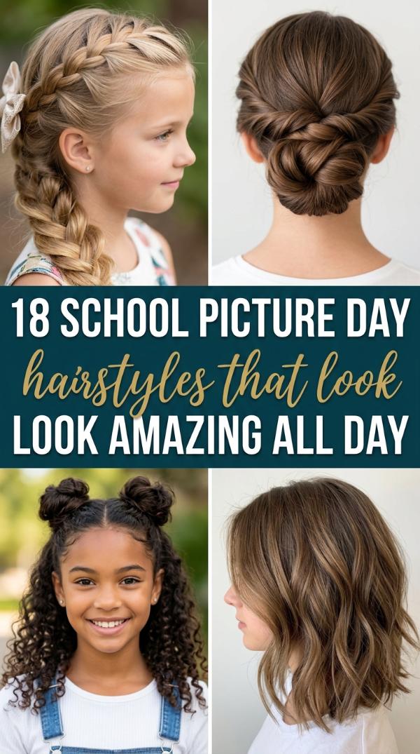 18 School picture day hairstyles that look amazing all day