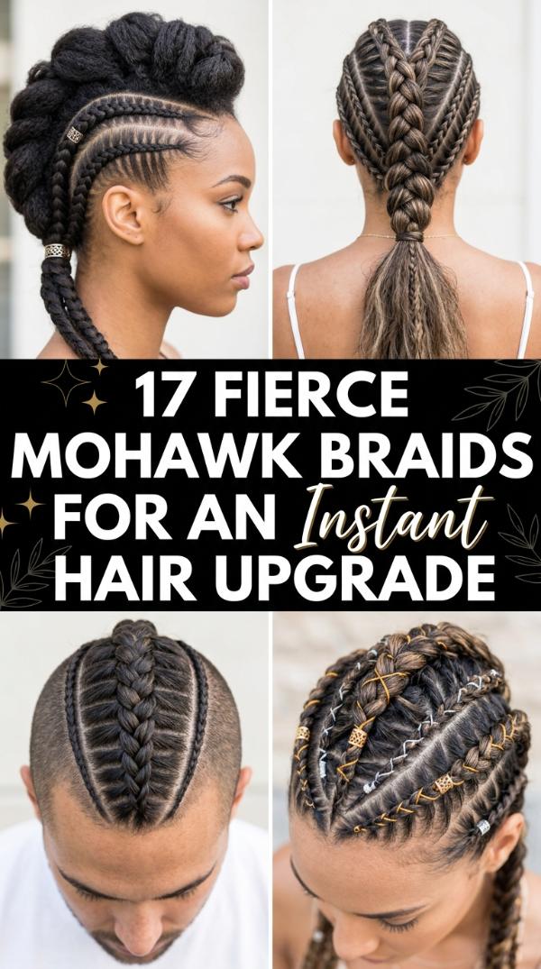 17 Fierce mohawk braids for an Instant Hair Upgrade