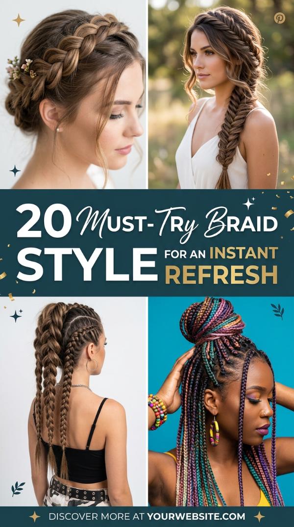 20 Must-Try braid style for an Instant Refresh