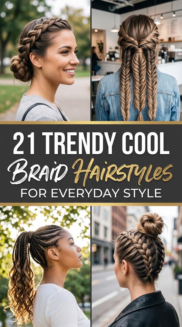 21 Trendy cool braid hairstyles for Everyday Style