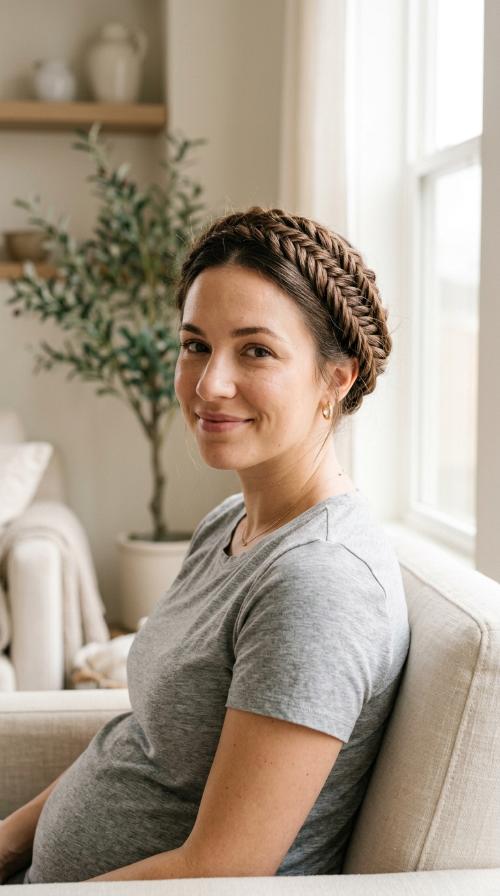 Fishtail Crown Braid