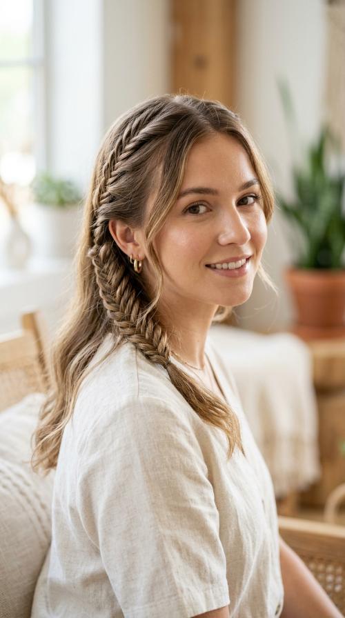 Fishtail Fringe Tuck