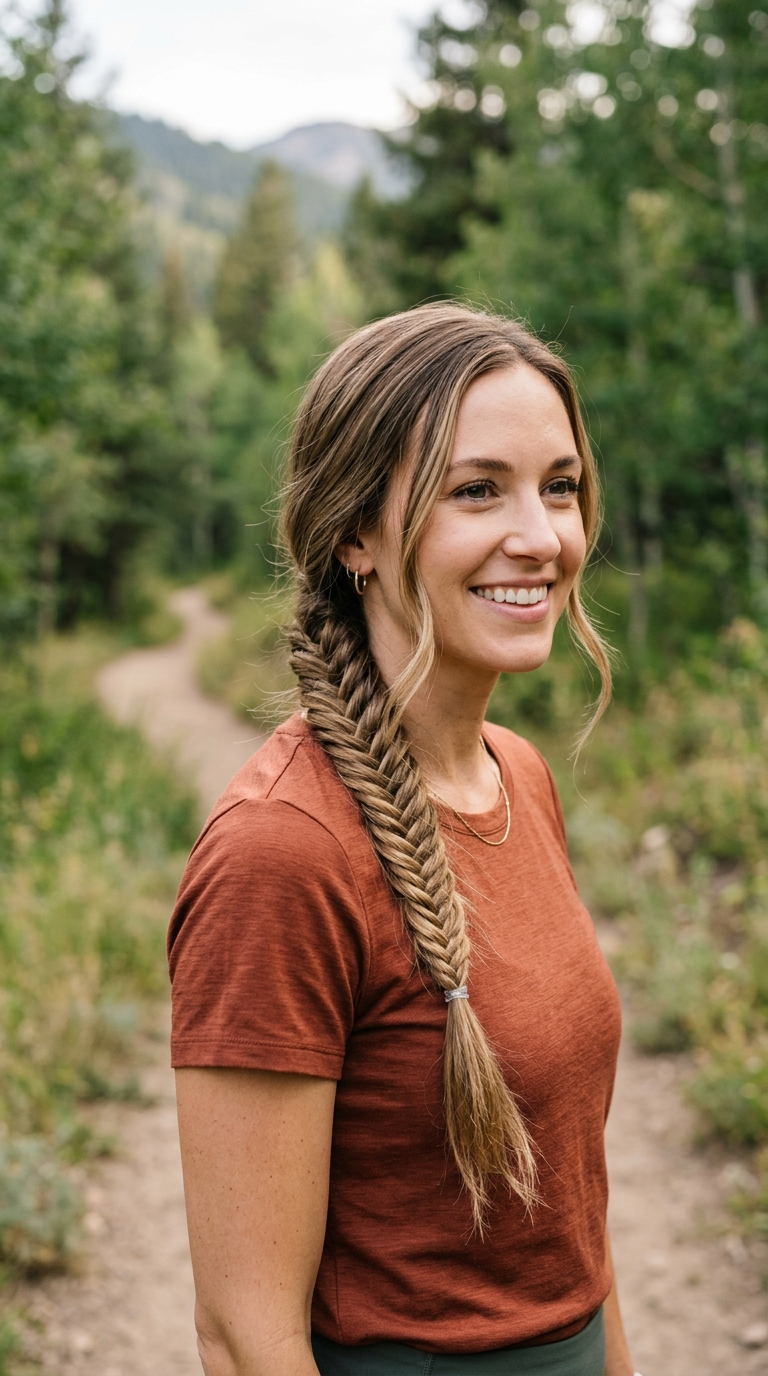 Fishtail Side Braid