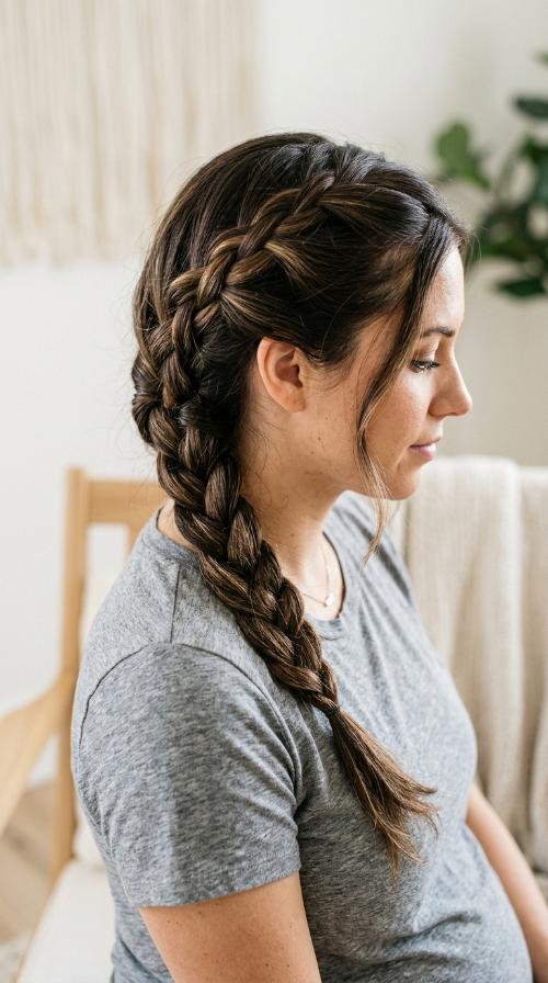 Four-Strand Side Braid