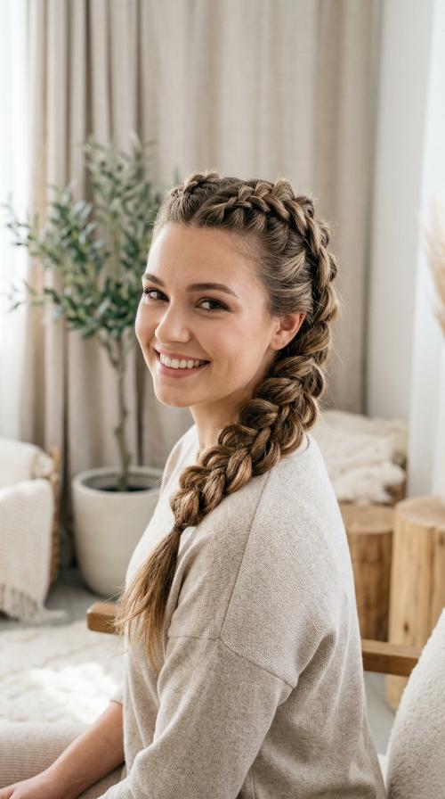 Four-Way Pull-Through Braids