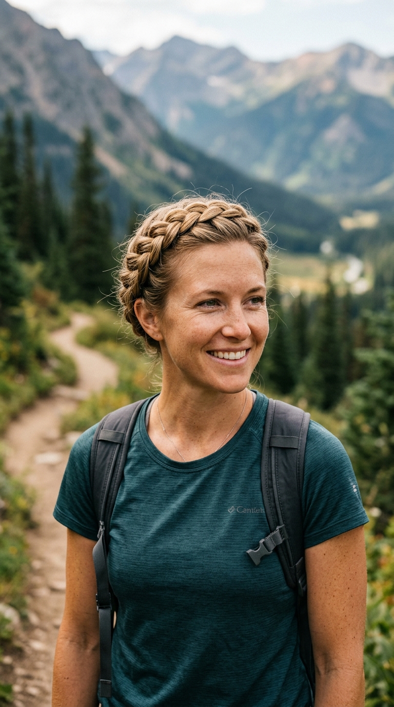 French Braid Crown