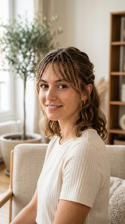 French Braid Fringe