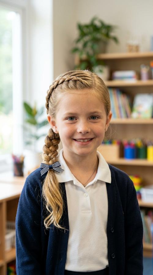 French Braid Ponytail