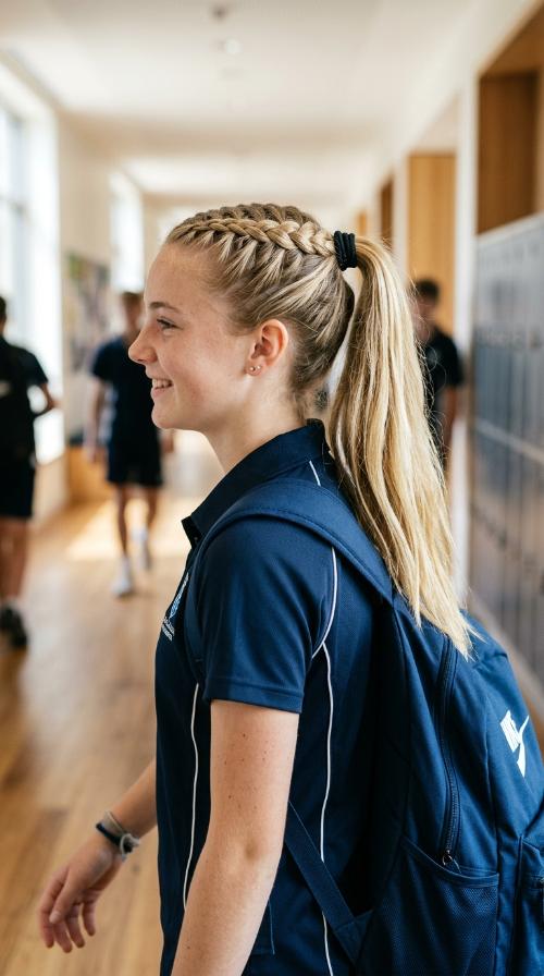 French Braid Ponytail
