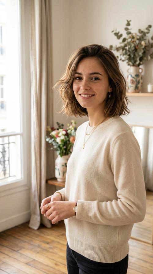 French Girl Bob
