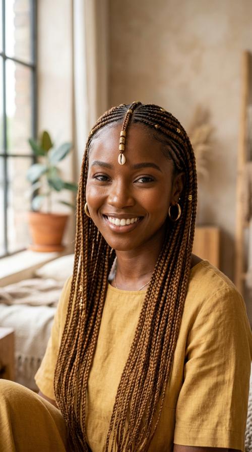 Fulani Honey Braids