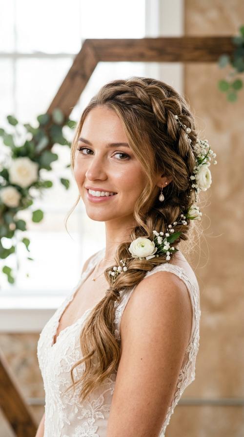 Glamorous Side Braid