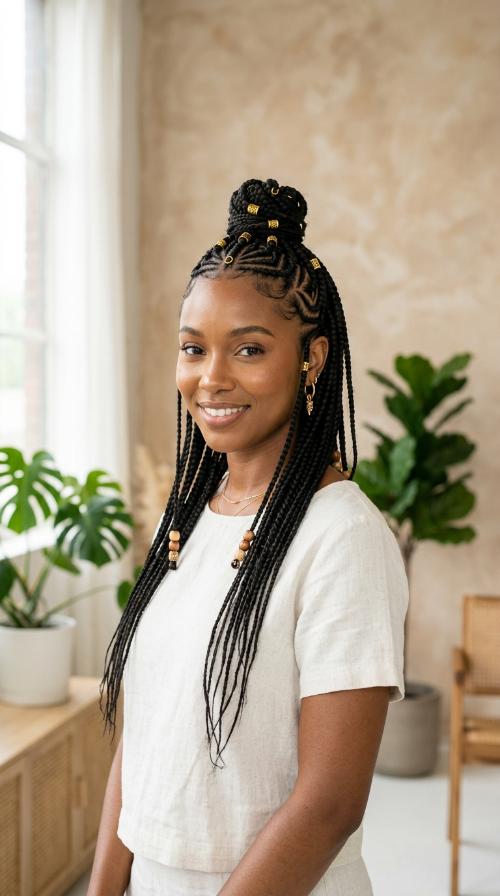 Goddess Fulani Braids