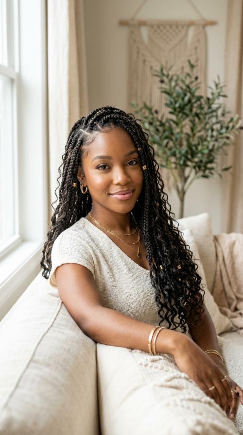 Goddess Texture Boho Braids