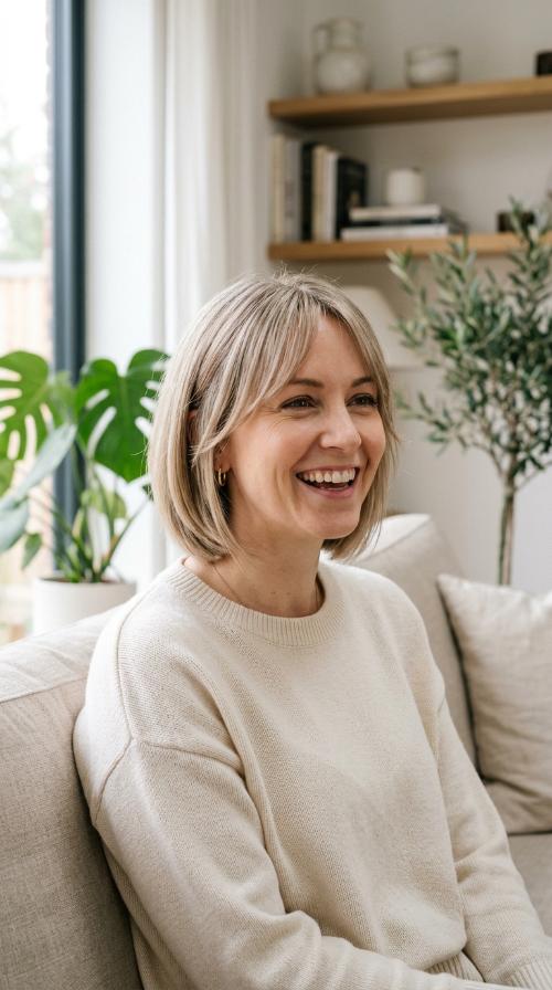Graduated Bob with Face-Framing Pieces