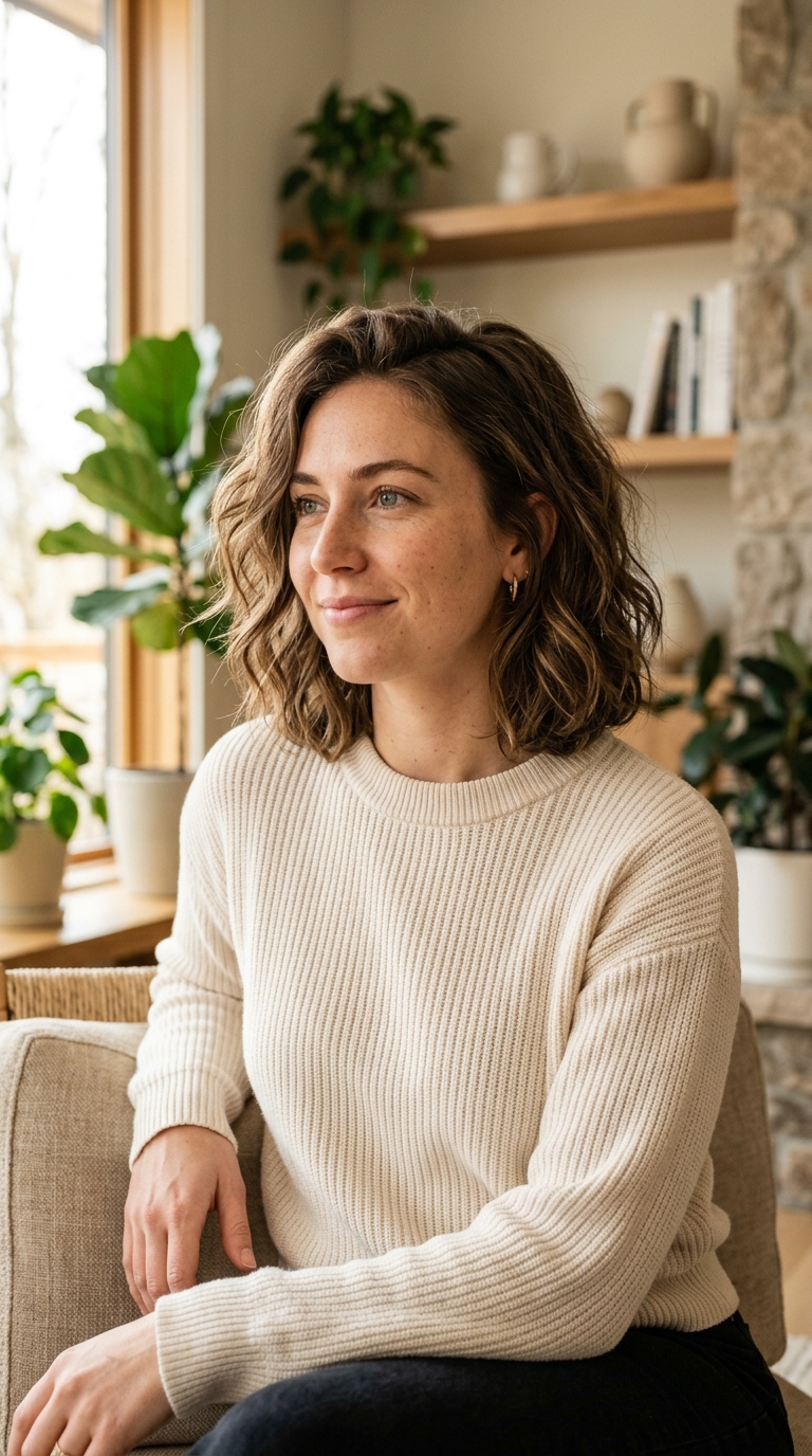 Grown-Out French Bob