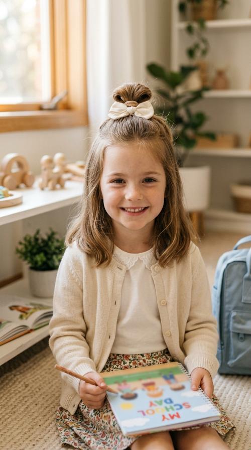 Half-Up Top Knot