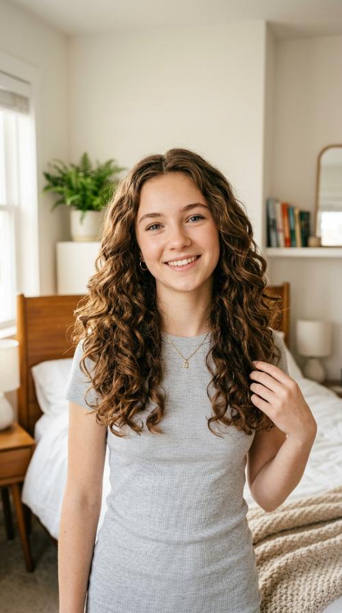 Heatless Robe Curls