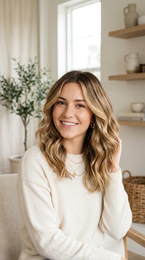 Honey Blonde Balayage