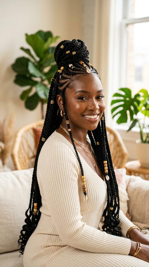 Jumbo Fulani Braids