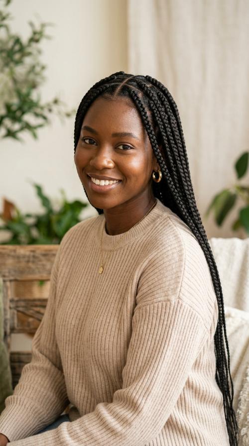 Knotless Box Braids