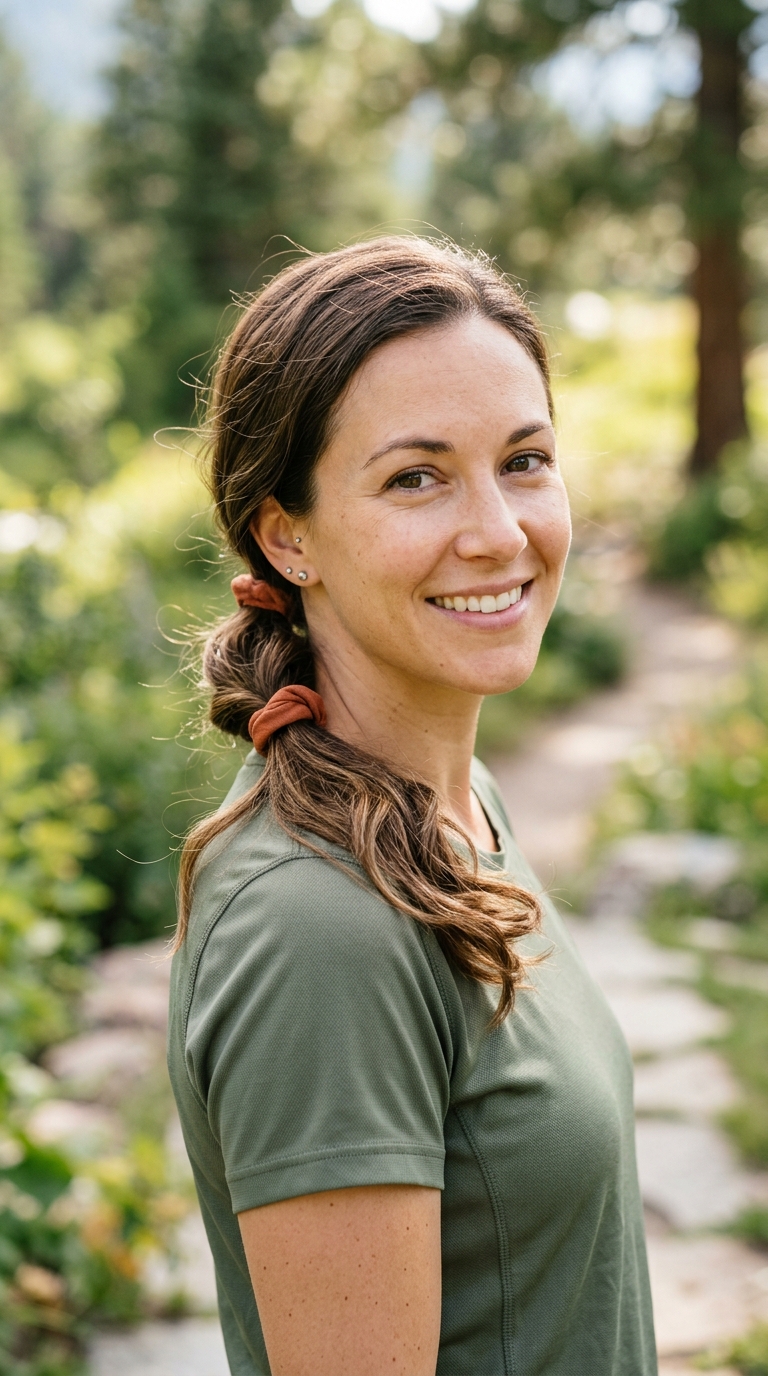 Knotted Low Ponytail