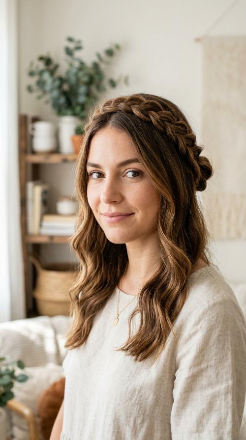 Lace Braid Headband