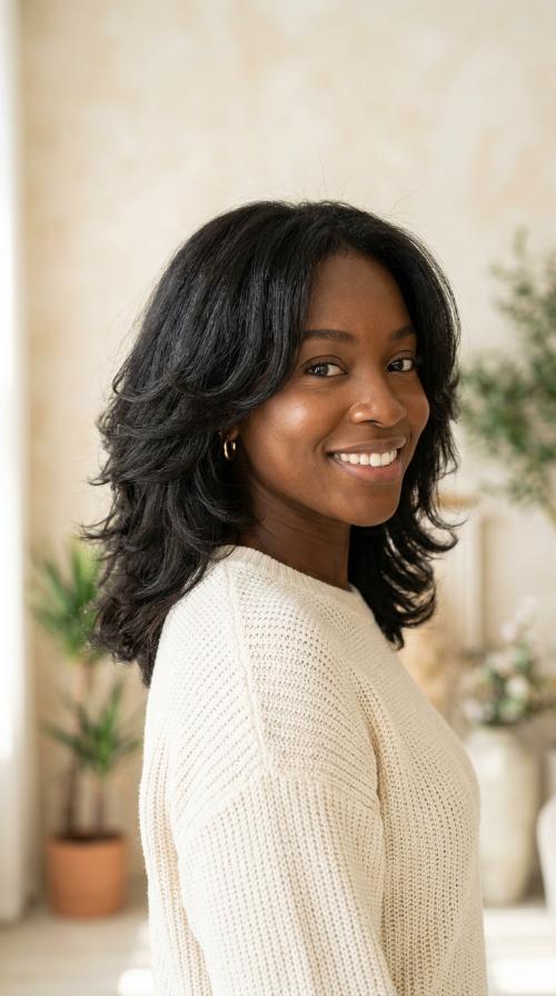 Layered Butterfly Cut