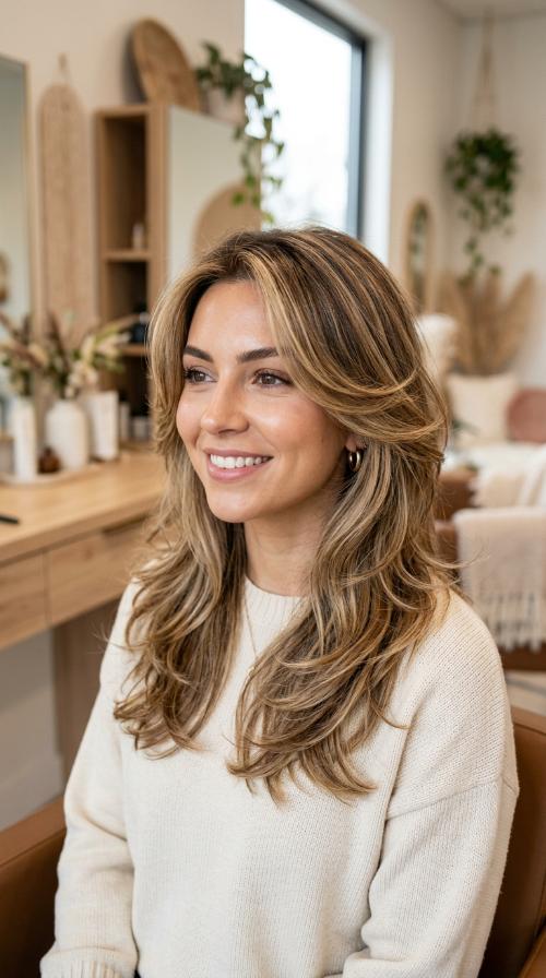 Layered Butterfly Cut