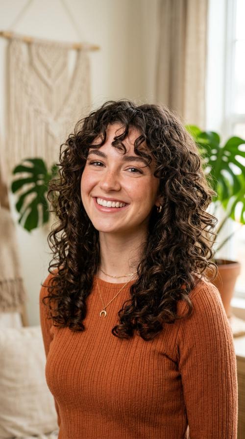 Layered Curls with Internal Weight Removal