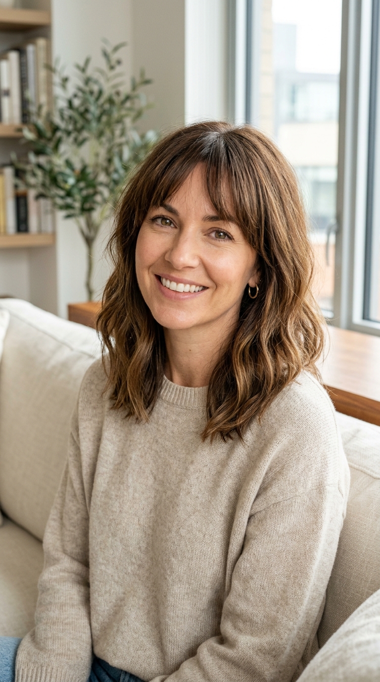 Long Bob with Wispy Bangs