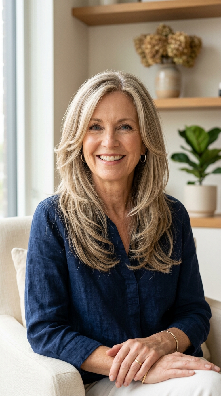 Long Layers with Face-Framing