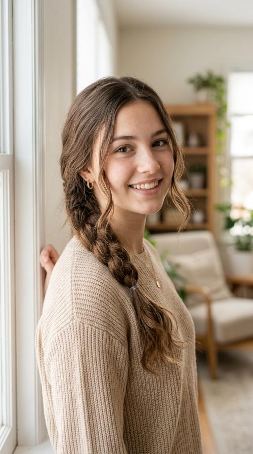 Loose Side Braid