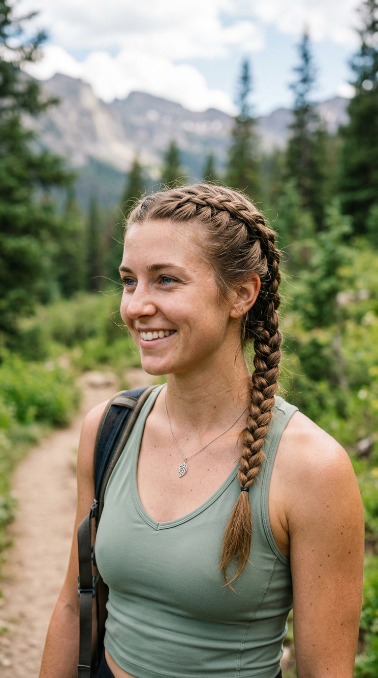 Low Dutch Braids