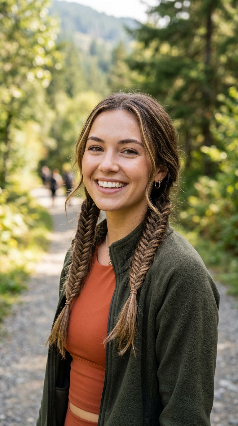 Low Fishtail Pigtails