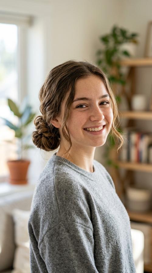 Low Twisted Bun