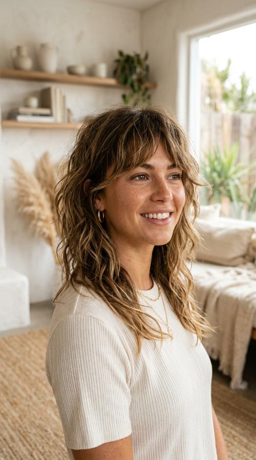 Messy Beach Wave Shag
