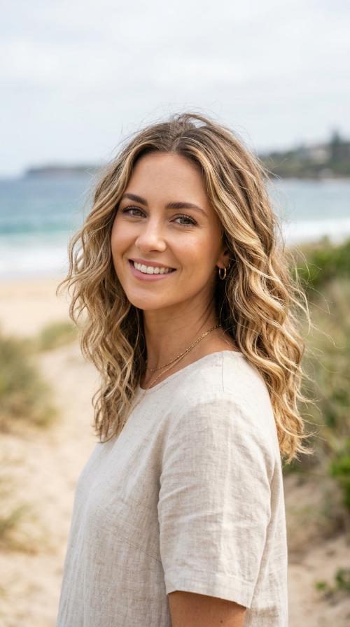 Messy Beach Waves