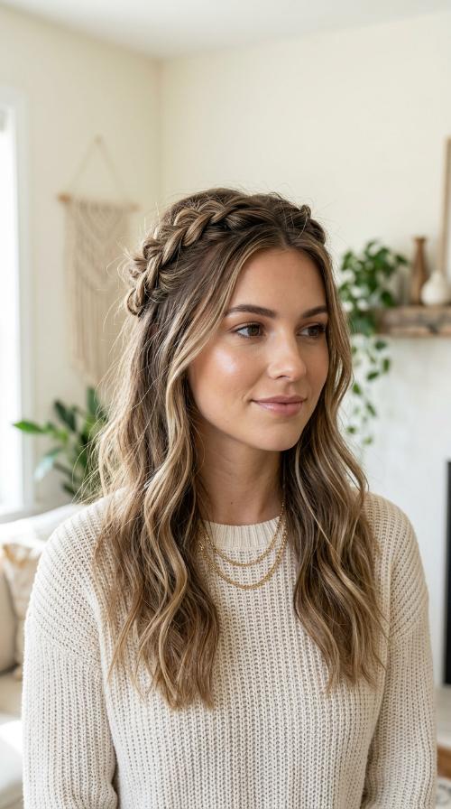 Messy Boho Three-Strand