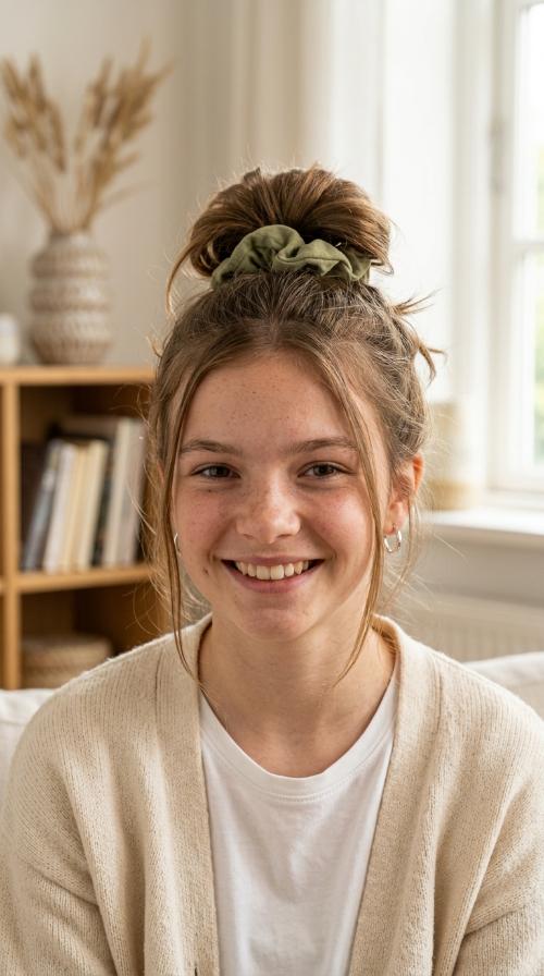 Messy Top Knot