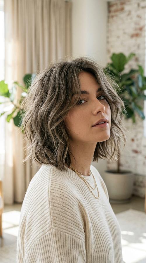 Messy Waves with Sea Salt Spray