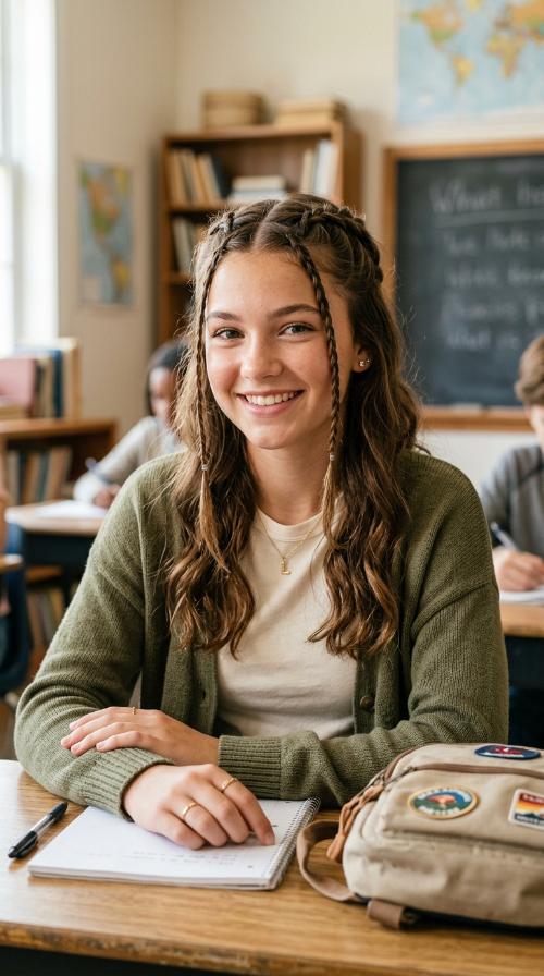 Mini Front Accent Braids