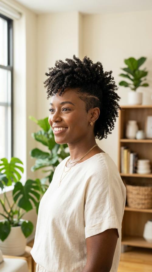 Modern Fro-Hawk