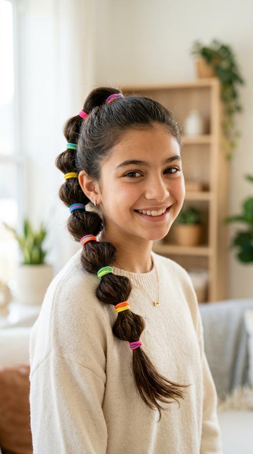 Multi-Colored Elastic Bubbles