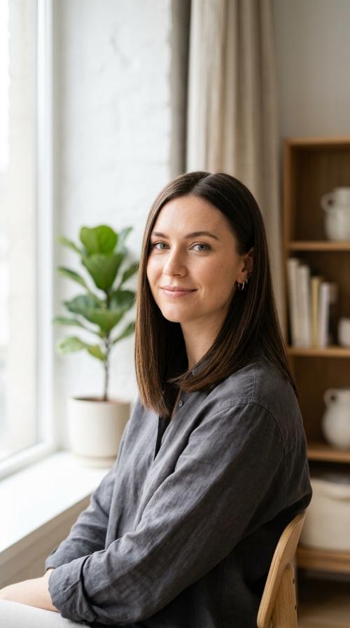 One-Length Sleek Cut