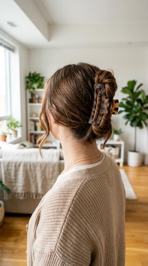Oversized Claw Clip Twist