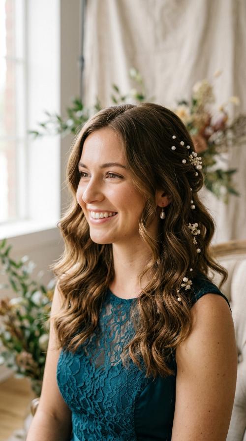 Pearl-Adorned Waves