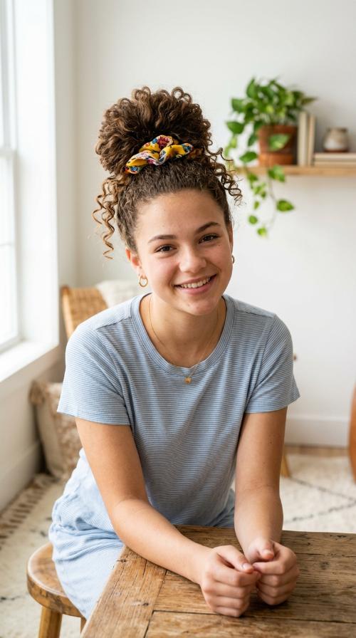 Pineapple Updo